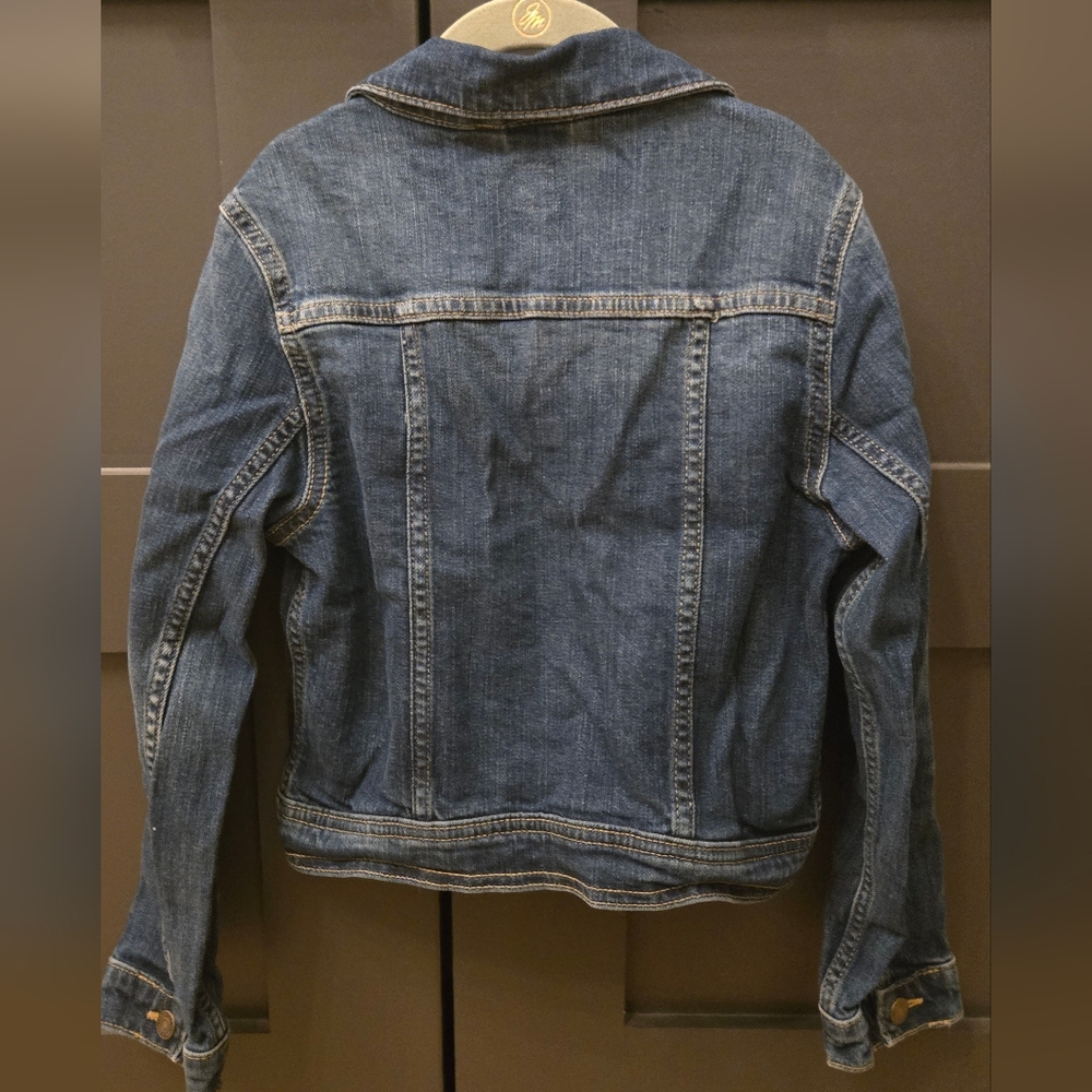 GAP Kids Denim Jacket with Snap Button Details - Picture 3 of 3